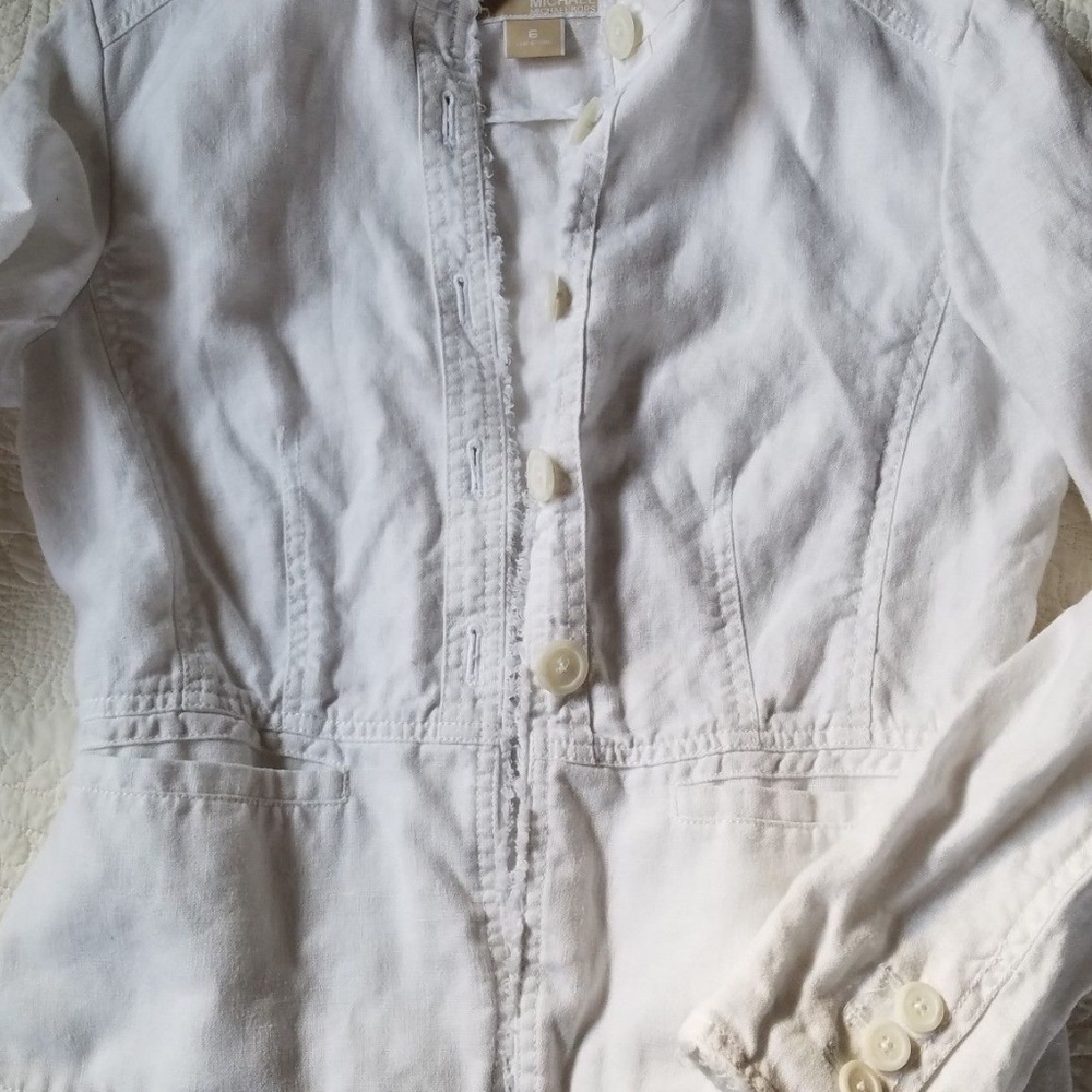 MICHAEL KORS Linen Jacket - Picture 3 of 8